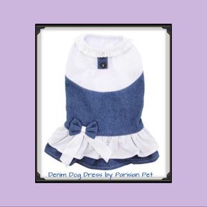 Parisian Pet Denim Dog Dress
